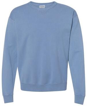 ComfortWash by Hanes GDH400 Men's Comfort Wash Fleece Sweatshirt in Saltwater size 2XL   Cotton/Polyester Blend