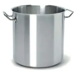 Ballarini Topf mit zwei Griffen, 36 cm, Edelstahl, Pfanne + Kochtopf, Silber