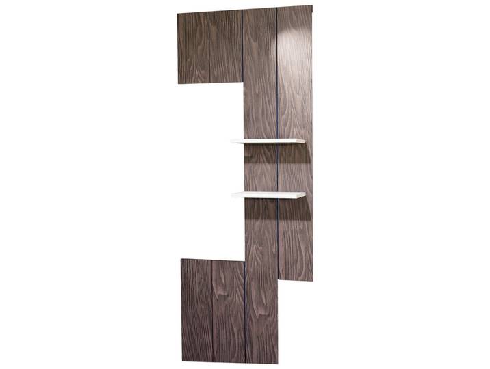 Stylife Wandpaneel, Nussbaumfarben, Kaschmir, Holzwerkstoff, 89x225x22 cm, Wohnzimmer, Wohnwand, Wohnwand- Serien