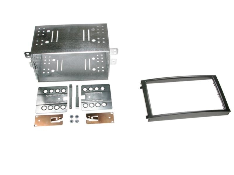 ACV Doppel-DIN Komplettset Rubber Touch SsangYong Rexton II