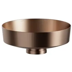 Laufen RIVO Waschtisch-Schale H512RO41531121 400x400x147 mm, ohne Hahnloch, Ohne Überlauf, Farbe: Kupfer gebürstet