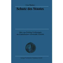 Schutz des Staates, Fachbücher von Uwe Backes