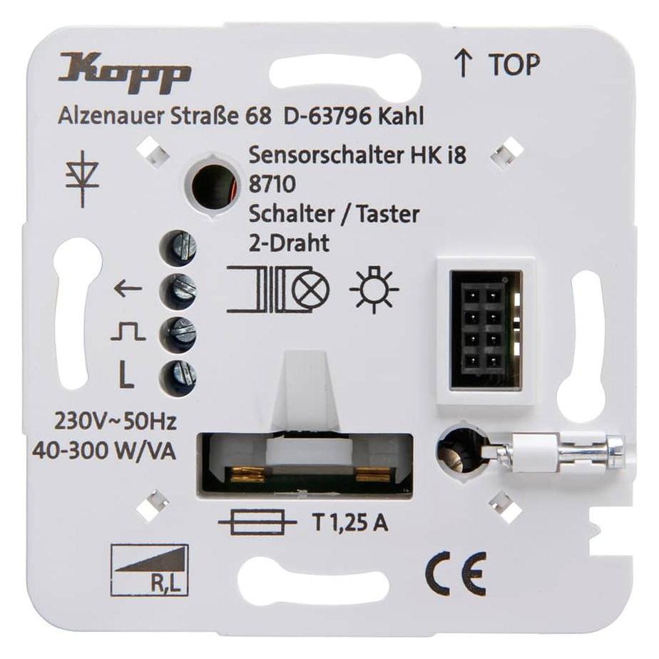 Kopp HK i8 Unterputz-Leistungsteil Schalter/Taster 2-Draht (31799222)