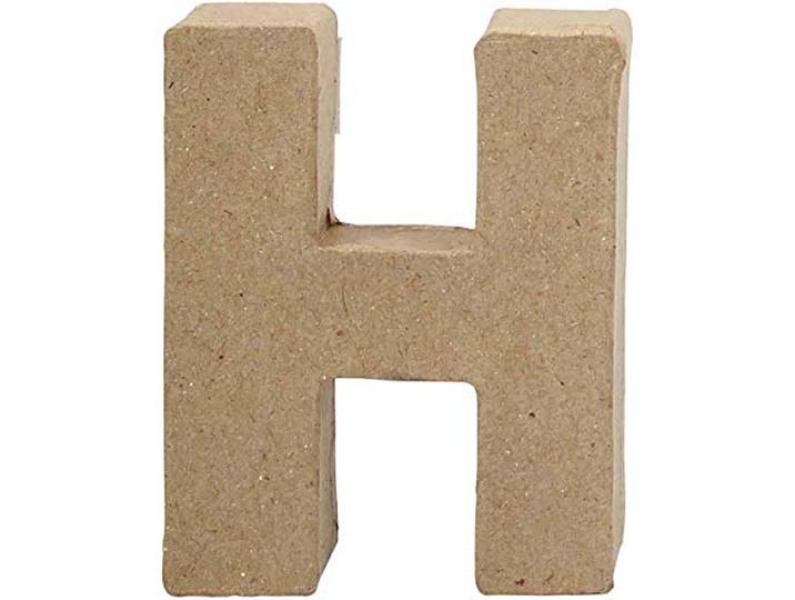 26646 Maak Ambacht - Letter - Klein - 10cm - H - 1pc