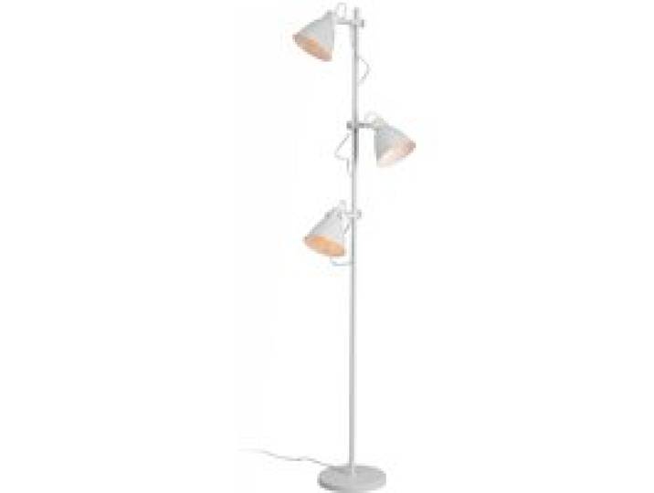 LIVARNO HOME Lampadaire LED, avec 3 abat-jours inclinables (blanc)