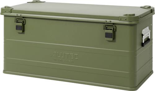 Alutec INDUSTRY 13092Green Transportkiste Aluminium (L x B x H) 780 x 385 x 379mm