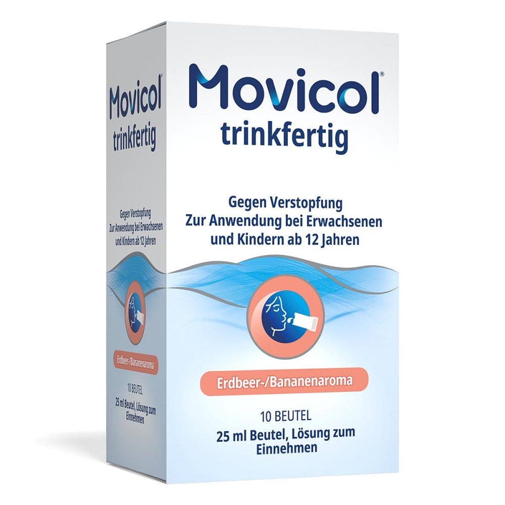 Norgine GmbH Movicol trinkfertig 25 ml Beutel Erdbeer/Banane 11163952