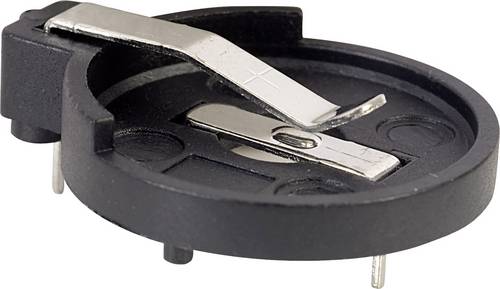 TRU COMPONENTS CH26-2032LF Knopfzellenhalter 1x CR2032 Kontaktpole