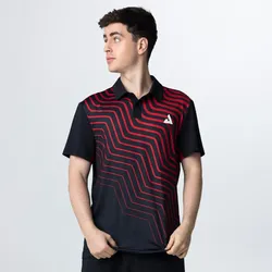 Joola Polo Waves Team 25 schwarz/rot XL - XL