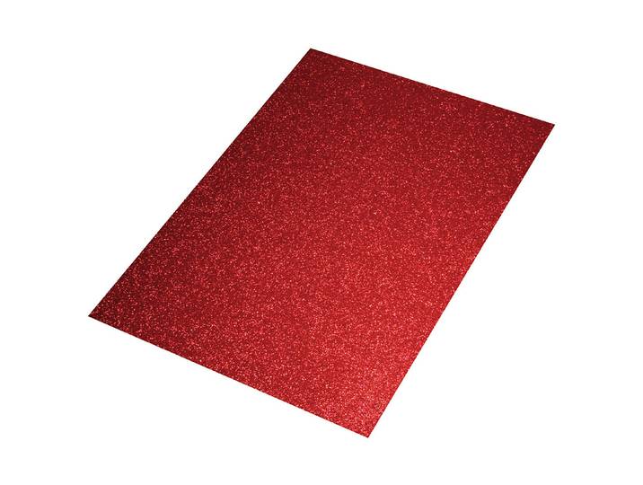 Rayher Moosgummi-Platte Glitter 30 × 45 × 0.2 cm