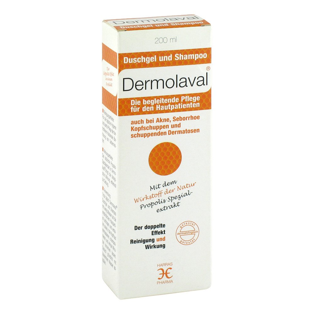 Harras Pharma Curarina Arzneimittel GmbH Dermolaval Duschgel+shampoo für d.Hautpatienten 01745506