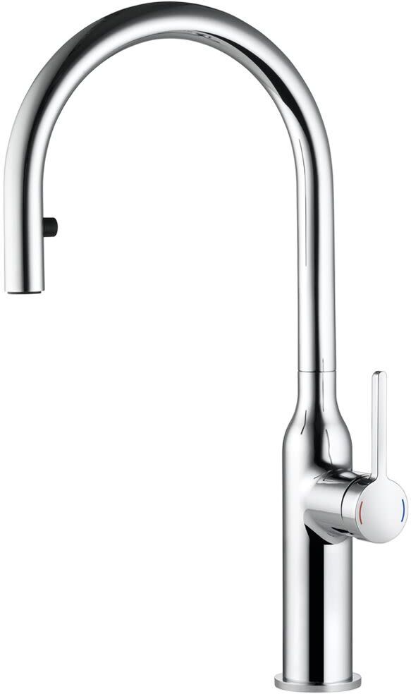 KWC SIN Single lever sink mixer with pull-out spout 10.261.102.000FL