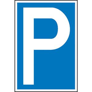 SafetyMarking Parkplatzschild aus Aluminium, 40 x 60 cm