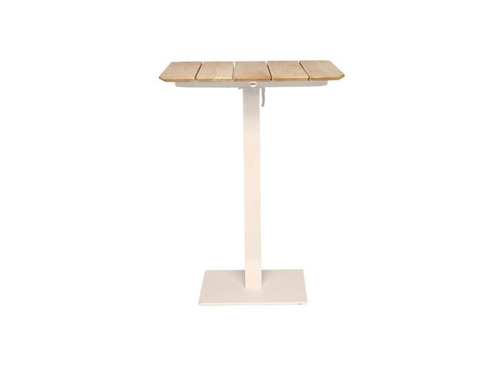 Suns Virenze Bartisch Aluminium/Teak Camel sand 80x80 cm