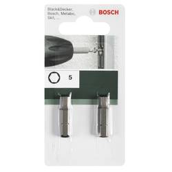 Bosch Accessories 2609255951 Sechskant-Bit Antrieb: 1/4 (6.3 mm) Abtrieb: Innen-Sechskant 5 mm 25 mm