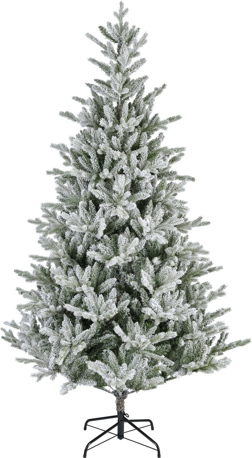 Everlands Allison kunstkerstboom groen/wit H240 D152 cm