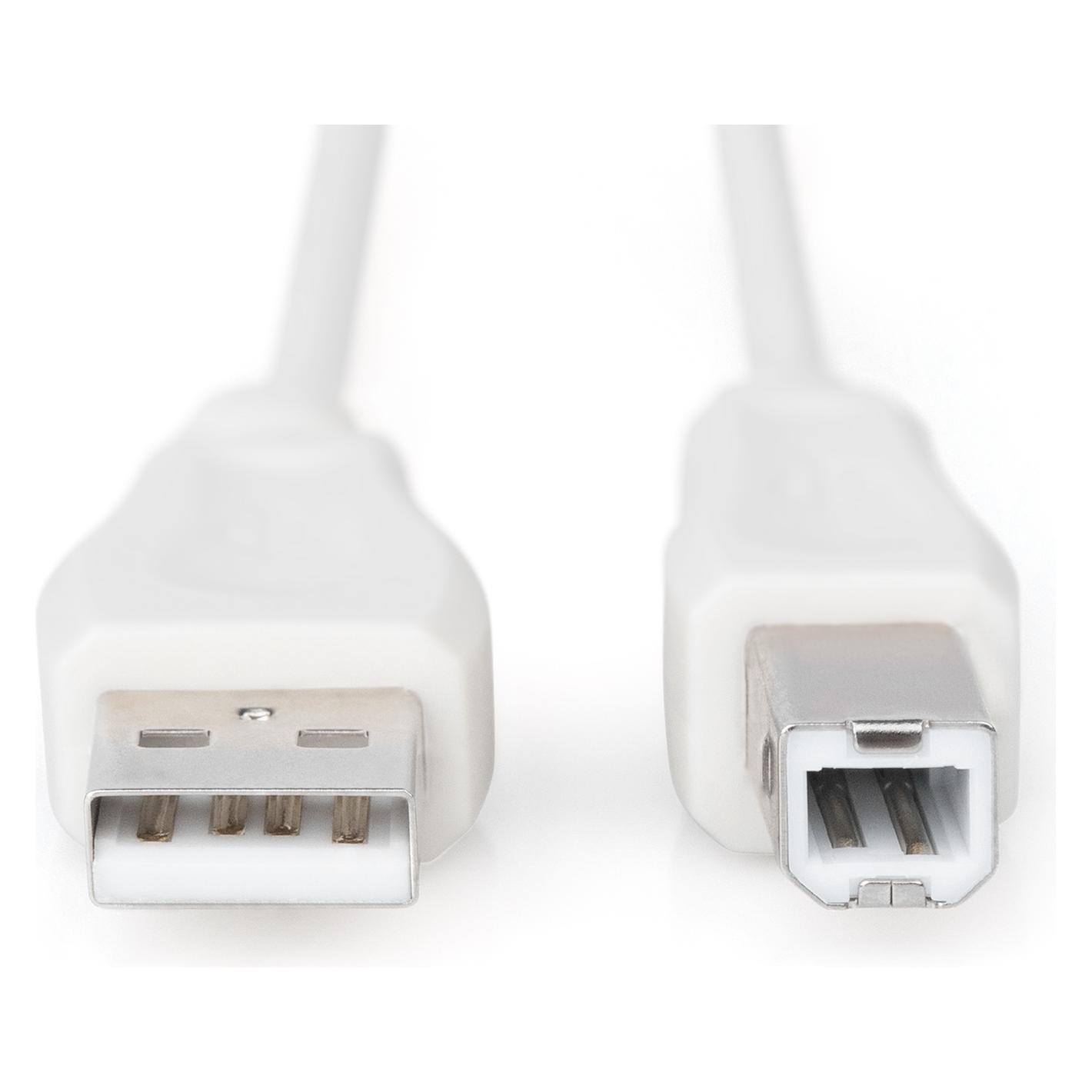 Digitus USB Anschlusskabel (1.80 m, USB 2.0, 2.50 W) (AK-300102-018-E)