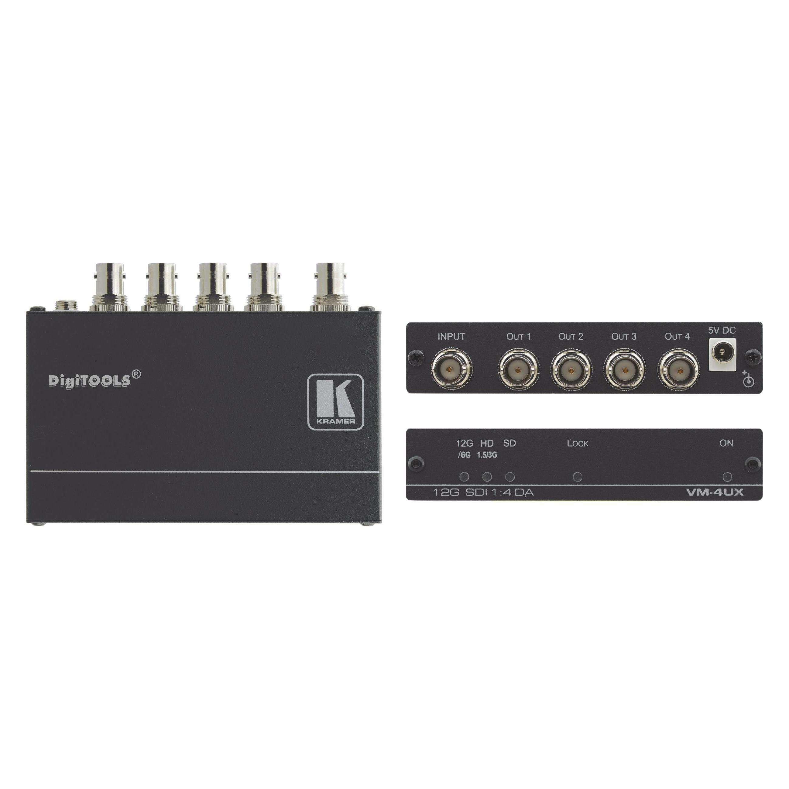 Kramer VM-4UX - 1:4 4K 12G SDI DA dist (10-80441090)