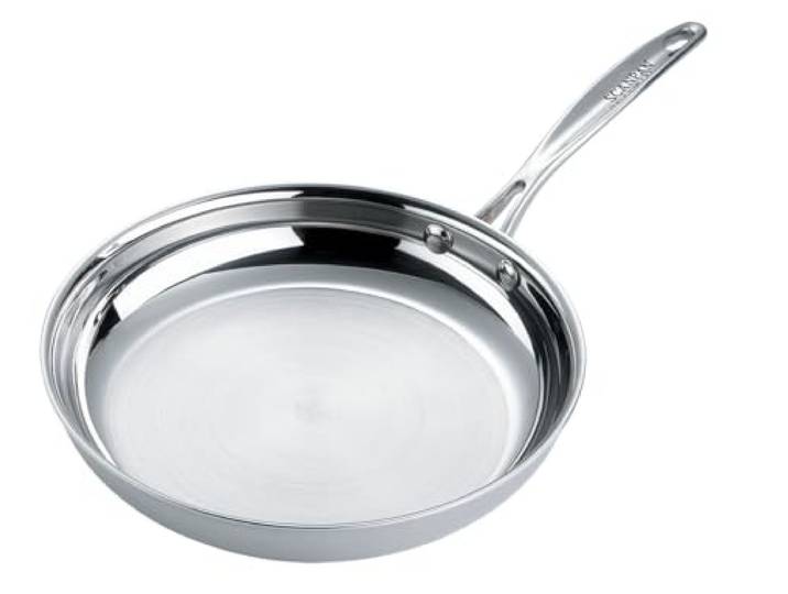 SCANPAN Fusion 5 Bratpfanne 20 cm, Edelstahl, Induktion, Alle Herdarten