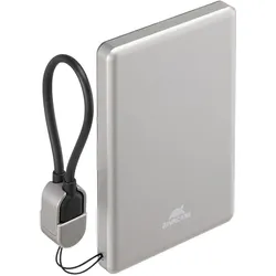 Rivacase Batterie Banck MagSafe 5000 mAh (VA2616) (5000 mAh, 20 W, 19.25 Wh), Powerbank, Silber