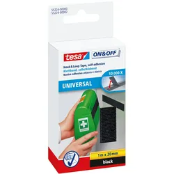 tesa Klettband ON & OFF® UNIVERSAL weiß