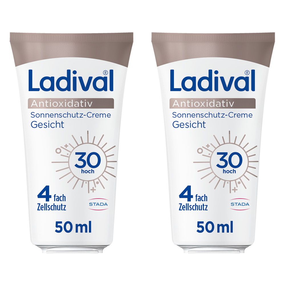 Ladival Antioxidativ Creme Gesicht LSF 30 x2 2x50 ml