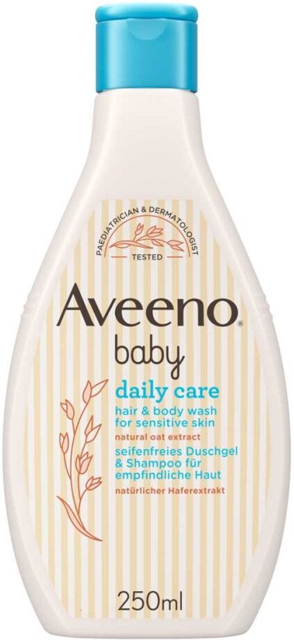 Aveeno Baby Daily Care seifenfreies Duschgel & Shampoo 250ml