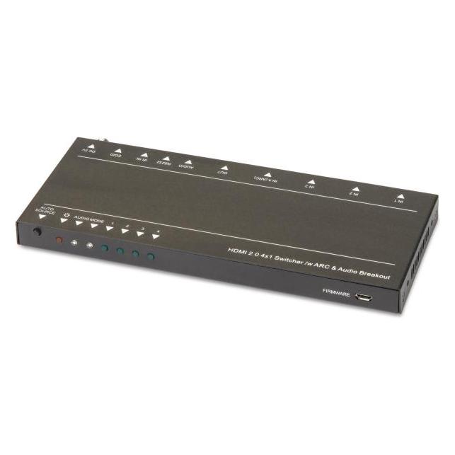 Kindermann HDMI Switch 41 automatic 4K60 (WUH4ARC-H2)