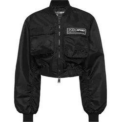 PLEIN SPORT Bomberjacke, Größe XL in Schwarz 02