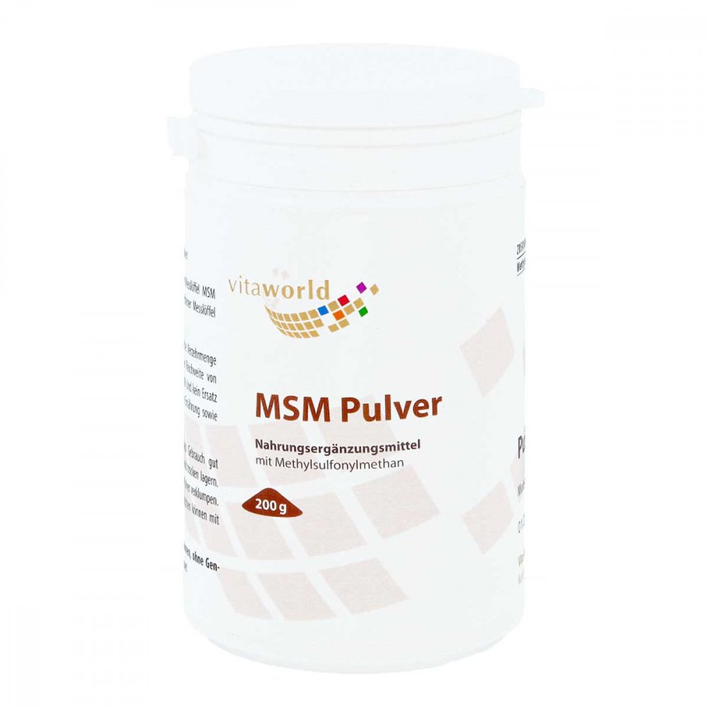 Vita World GmbH Msm 100% rein Pulver 16134694