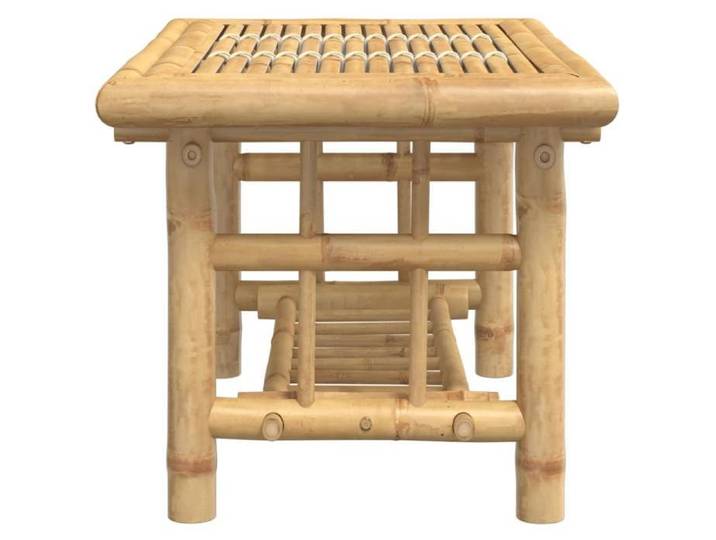 Black Month  Table à café élégante - BURKE - Petit Table basse - 70x45x36 cm - bambou LL1031