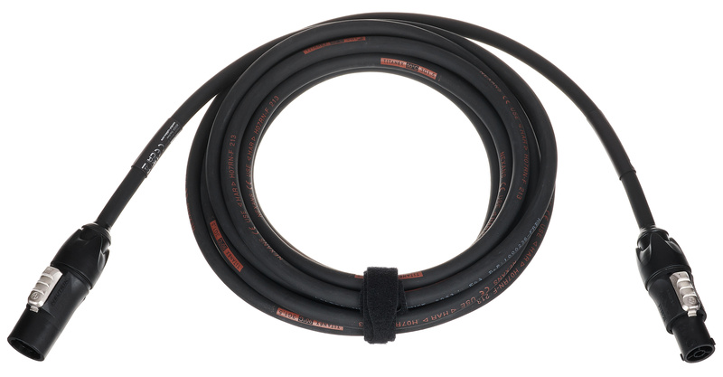 Cordial CFCA 5,0 FCB-True1 Power Twist nero