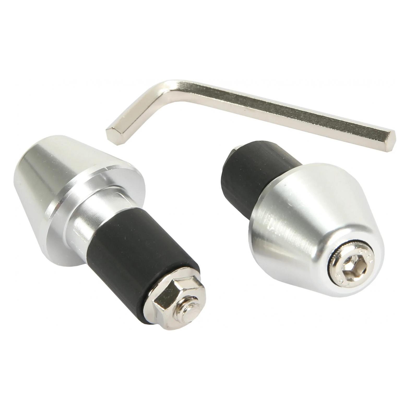 Vicma Handlebar Vibration dampers/bar Ends Short 17.5mm - Silver (1083425004)