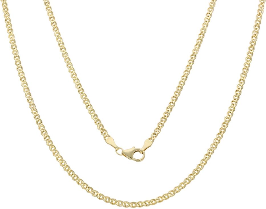 Goldkette FIRETTI "Schmuck Geschenk Gold 375 Halsschmuck Halskette Goldkette Tigerauge" Gr. 45, gold (gelbgoldfarben), Halsketten, Damen, 45, Gelbgold 375, B: 2,5mm, Goldkette, B:2,5mm