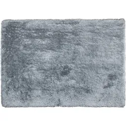 Tom Tailor Teppich Flocatic UNI grau 120 cm x 180 cm