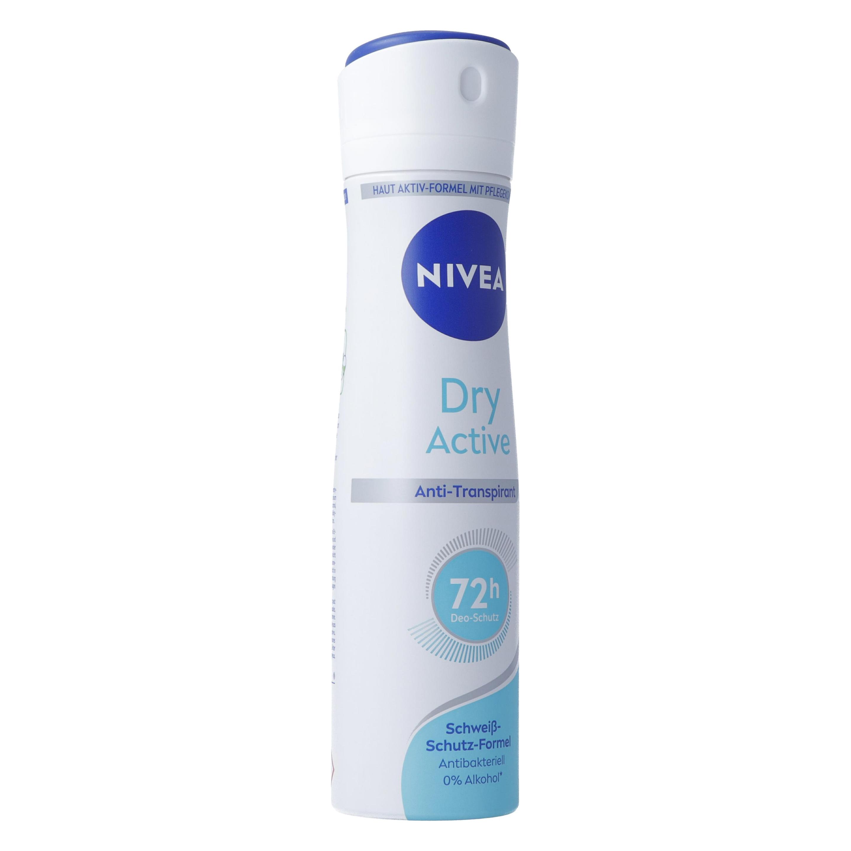 Nivea Dry Active (Spray, 150 ml) (4005900844095)