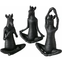 Dekofigur YOGA (BHT 6x18x12 cm) - BHT 6x18x12 cm