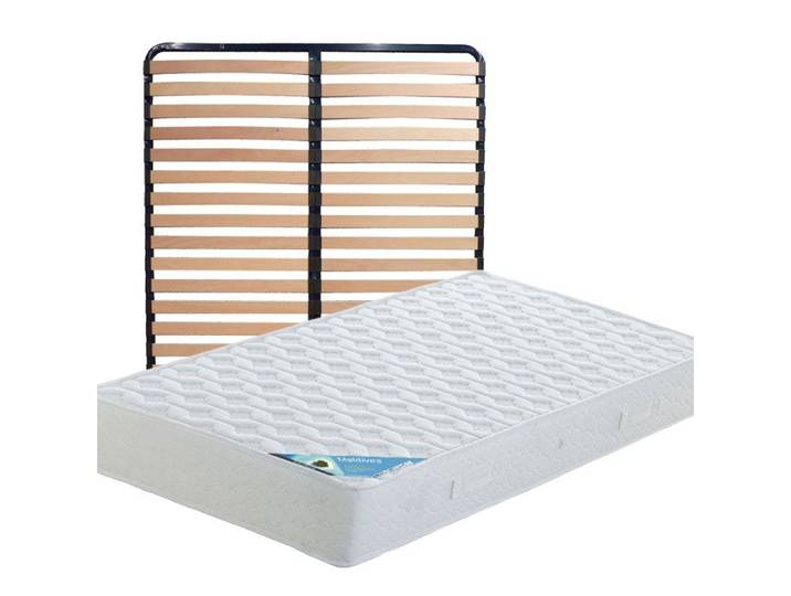MALDIVES - Pack Matelas + Lattes 140x190