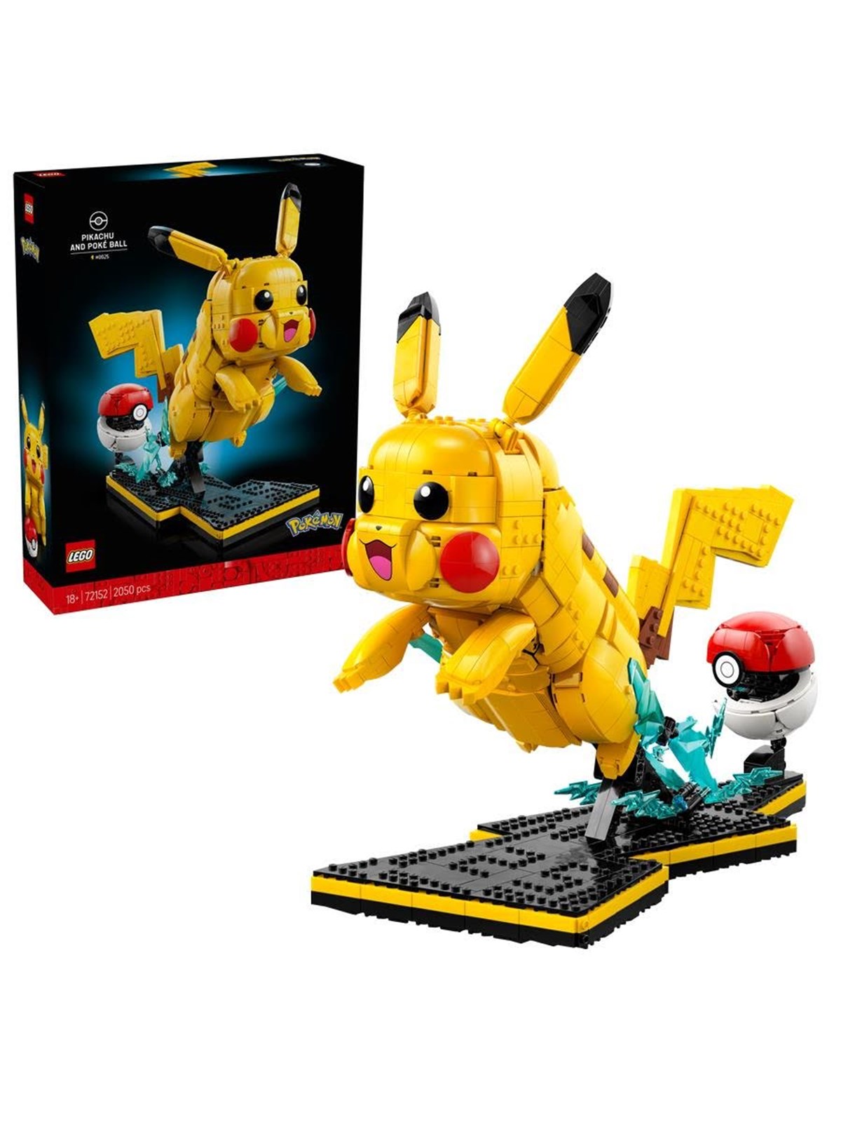 LEGO Pokémon 72152 Pikachu und Pokéball