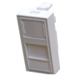 Datacom Module 45x22.5mm for skirting board with clip, white (5027100877)