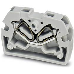 Phoenix Contact 3249059 Mini-Flanschklemme 5.2 mm Zugfeder Grau 50 St. Piece