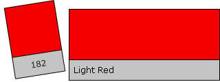 Lee Filter Roll 182 Light Red Light Red