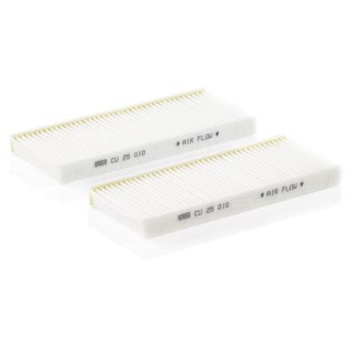 MANN-FILTER Filter, Innenraumluft cu250102 unterhalb des Handschuhfaches für NISSAN