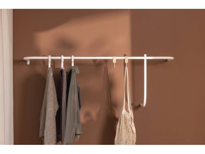 Garderobe Tamina – Minimalistisches Design mit flexibler Montage - Schwarz - Luxusbetten24