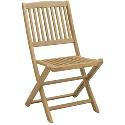 vidaXL, Gartentisch + Balkontisch, Gartenmöbel Essgruppe Gartengarnitur Sitzgruppe 7-tlg. Massivholz Akazie (160 x 85 x 75 cm)