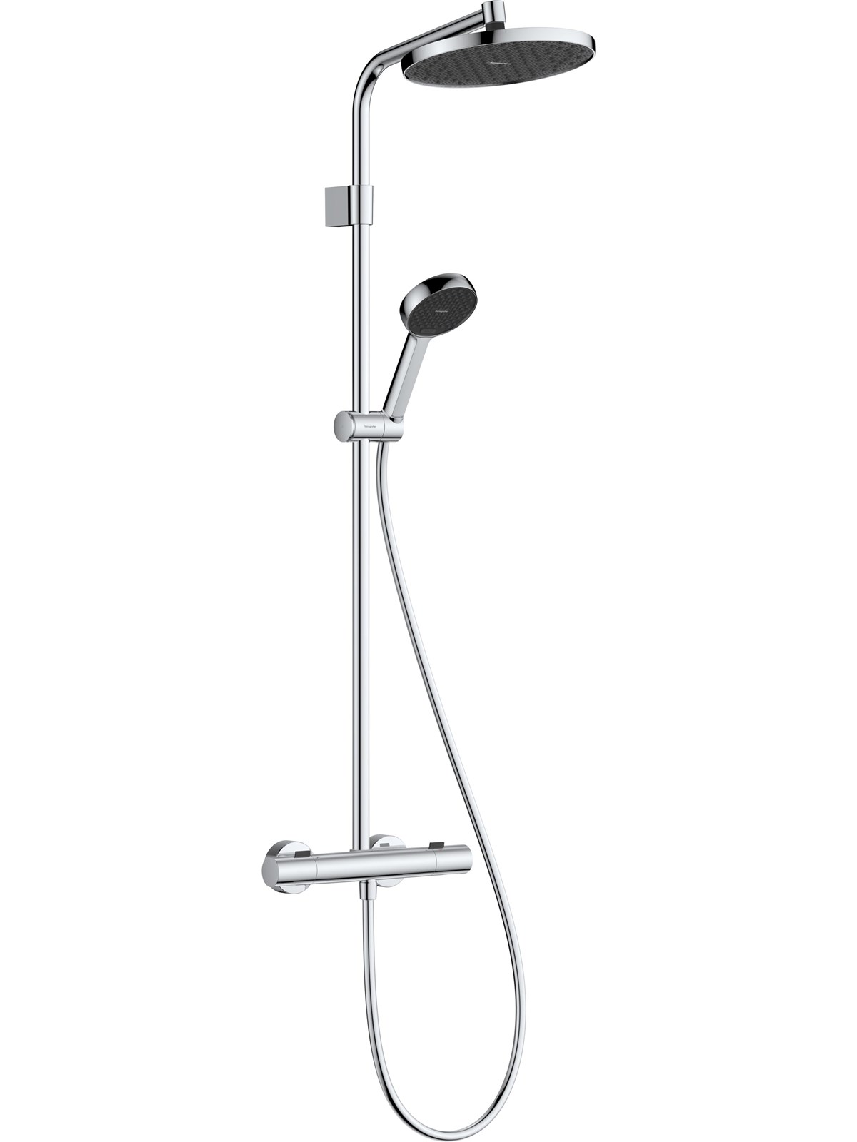 Hansgrohe activera s showerpipe 240 1jet ecosmart mit ecostat fine