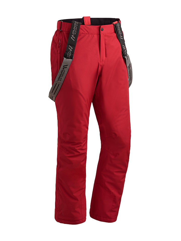 Maier Sports Ski-/ Snowboardhose "Joscho" in Rot - 50