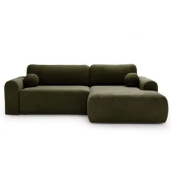 ECKSOFA Savana Grün Rechts