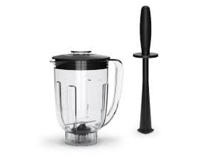 Ankarsrum Mixeraufsatz mit Stößel, BPA-freier 1,5 Liter Tritan Behälter, für Smoothies, Shakes, Suppen & Eis crushen, Zubehör für Assistent Original N24-N30