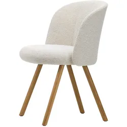Vitra Stuhl Mikado Side Chair Bezug elfenbein/perle beige, Designer Edward Barber & Jay Osgerby, 58x81x56.5 cm